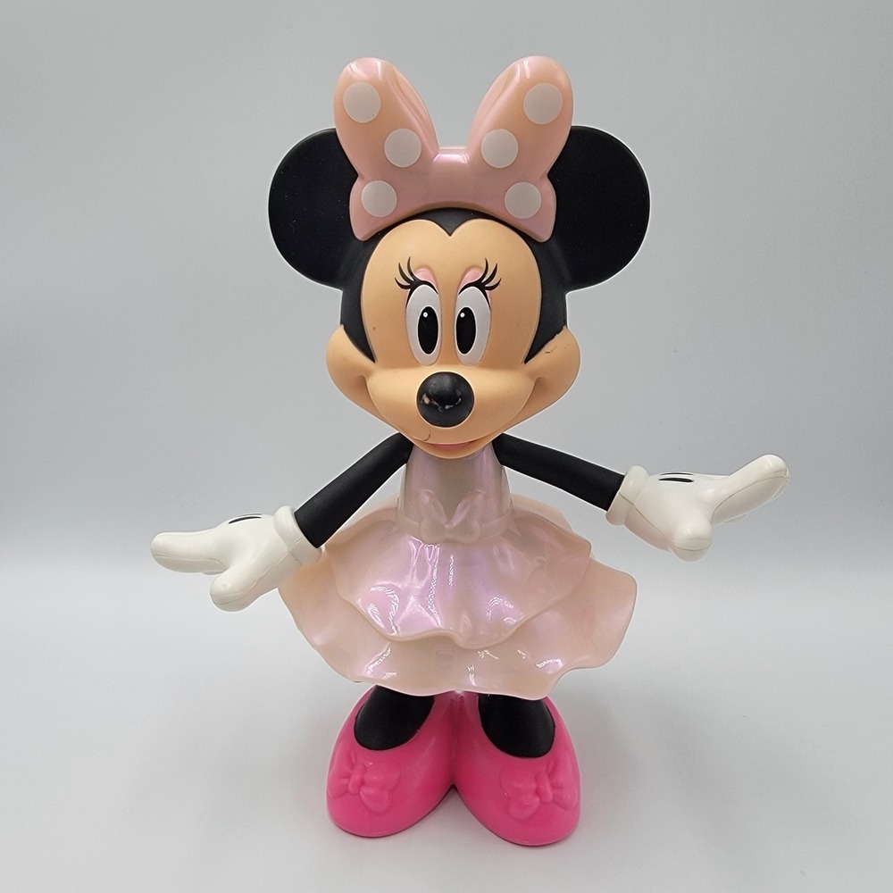 Talking/Singing Rainbow Dazzle Minnie Mouse by Disney Color Changing Tested